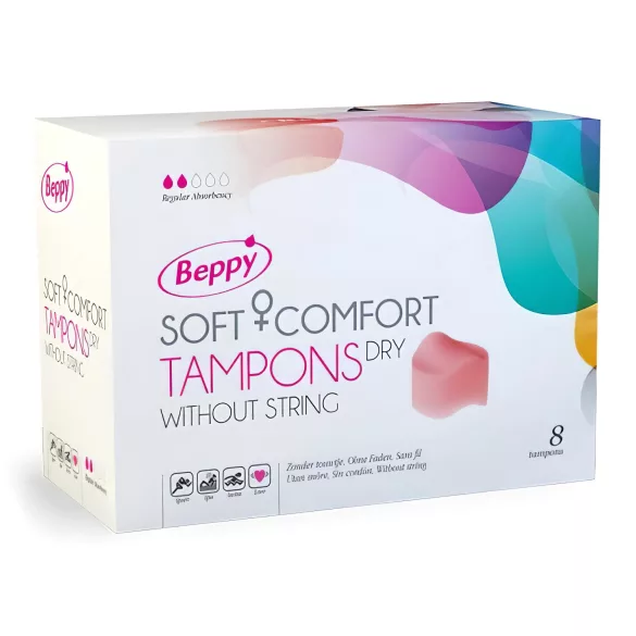 Beppy - tampon za menstruaciju za intimni odnos (8 kom) - suvi