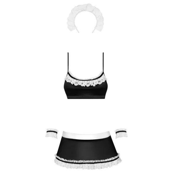 Obsessive Maid - set od 5 delova seksi sobarica kostim