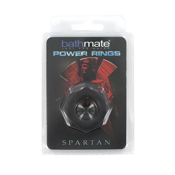 BathMate - Spartanski silikonski prsten za penis (crni)