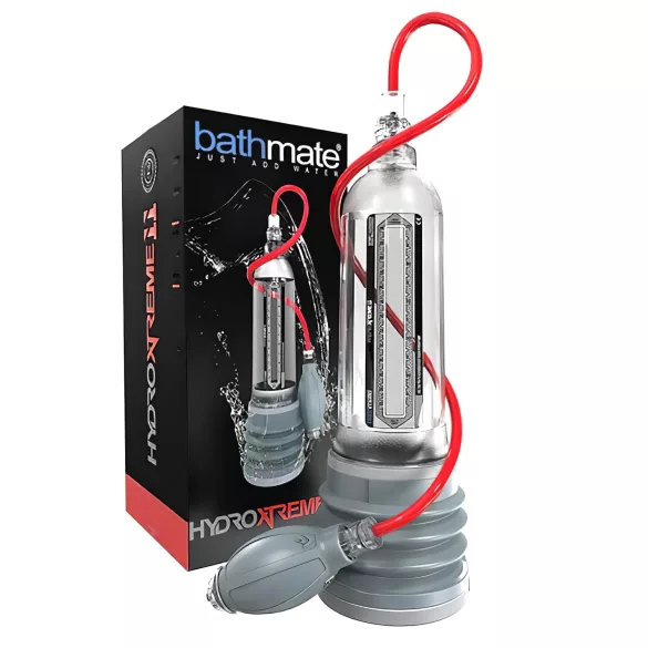 BathMate Xtreme Hydromax 11 - komplet pumpa za penis (transparentno)