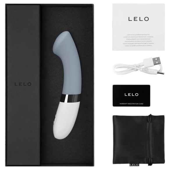 LELO Gigi 2 - silikon G-tačka vibrator (siva)