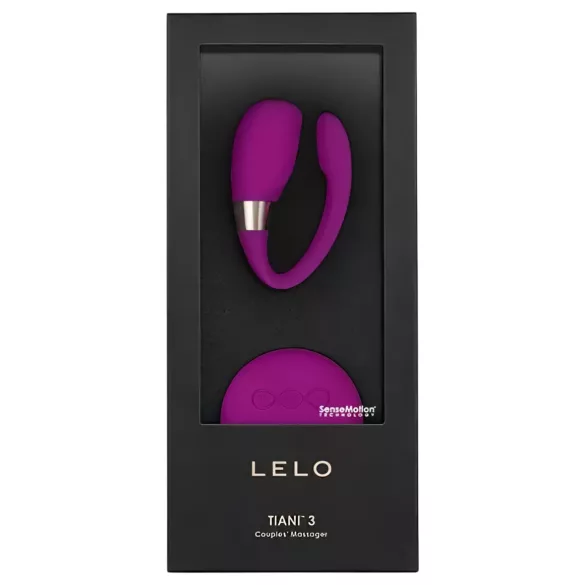 LELO Tiani 3 - silikon parni vibrator (ljubičasti)