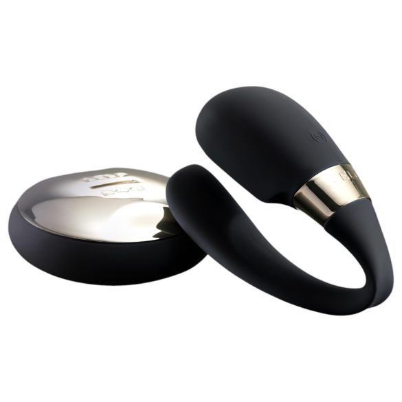 LELO Tiani 3 - silikonski parni vibrator (crna)