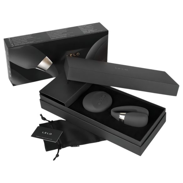 LELO Tiani 3 - silikonski parni vibrator (crna)