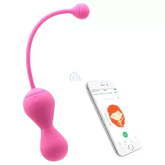  Magic Motion Kegel Master - вибрирајућа гегел куглица са контролом путем апликације (розе)