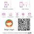 Magic Motion Kegel Master - вибрирајућа гегел куглица са контролом путем апликације (розе)