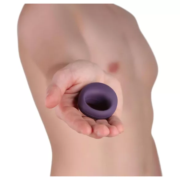 Je Joue Mio - punjivi, vodootporni, vibrirajući prsten za penis (ljubičasti)