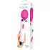 Bodywand Aqua Wand - vodootporni vibrator maser (belo-roze)