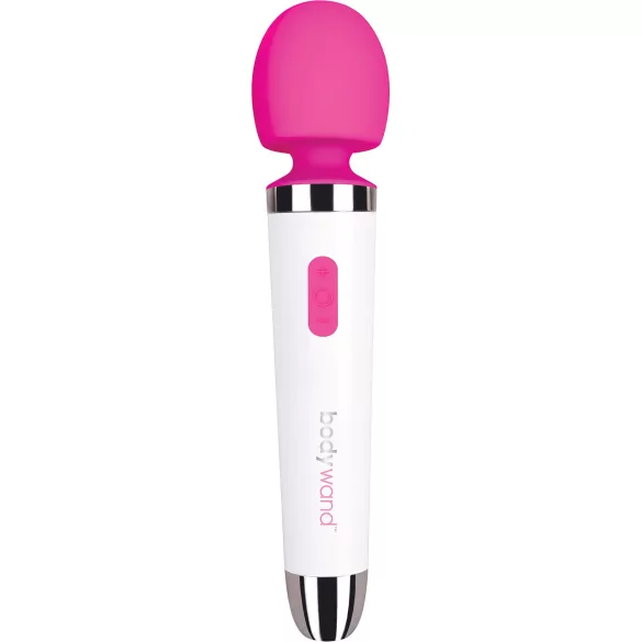 Bodywand Aqua Wand - vodootporni vibrator maser (belo-roze)