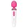 Bodywand Aqua Mini - masažer vibrator (bela-roze)