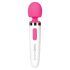 Bodywand Aqua Mini - masažer vibrator (bela-roze)