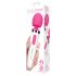 Bodywand Aqua Mini - masažer vibrator (bela-roze)