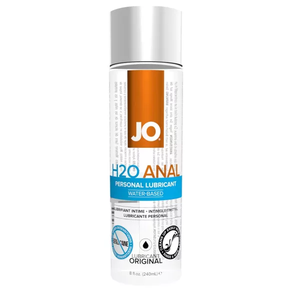JO H2O Anal Original - vodeni analni lubrikant (240ml)