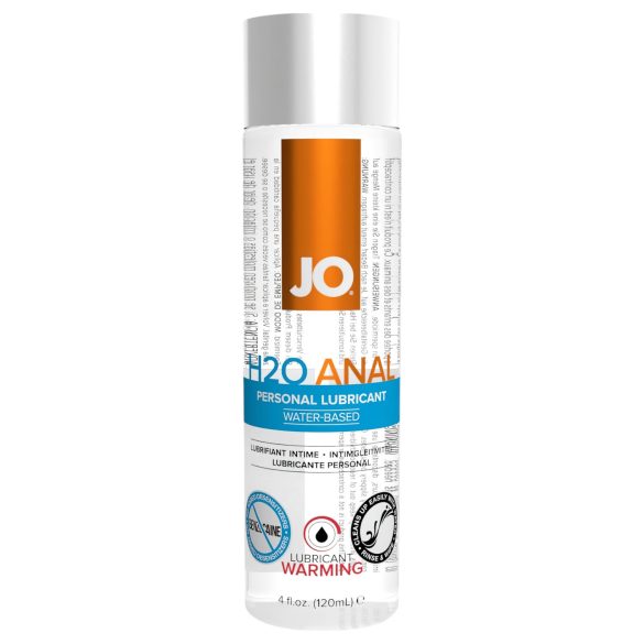 JO H2O Anal Warming - Ugrejte strasti uz vodeno analno ulje (120ml)