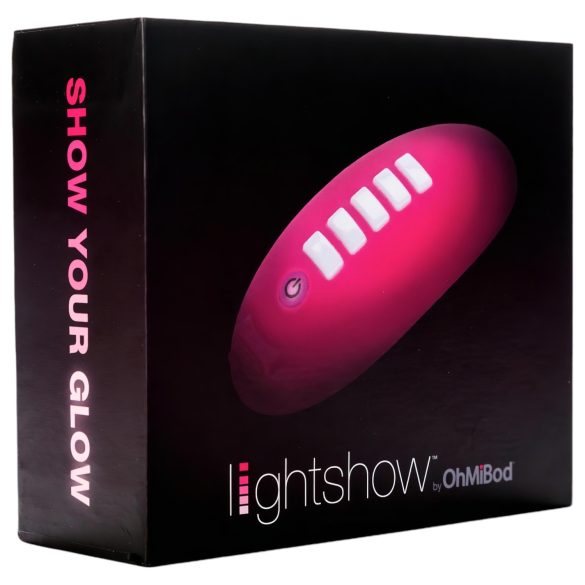 OHMIBOD Lightshow - pametna klitoralna vibrator s svetlosnim efektima (pink)