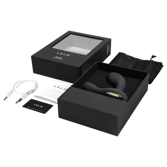 LELO Bruno - Dvostruki vibrirajući masažer prostate (crni)