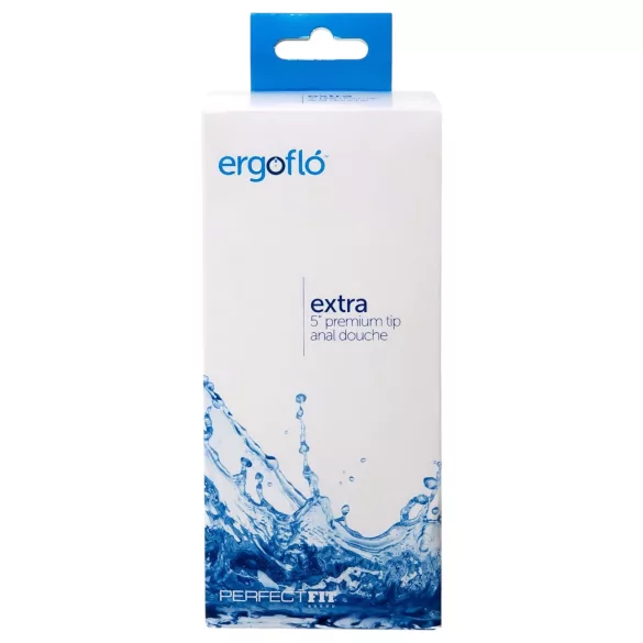 Perfect Fit Ergoflo Extra - analni i intim tuš (crni)