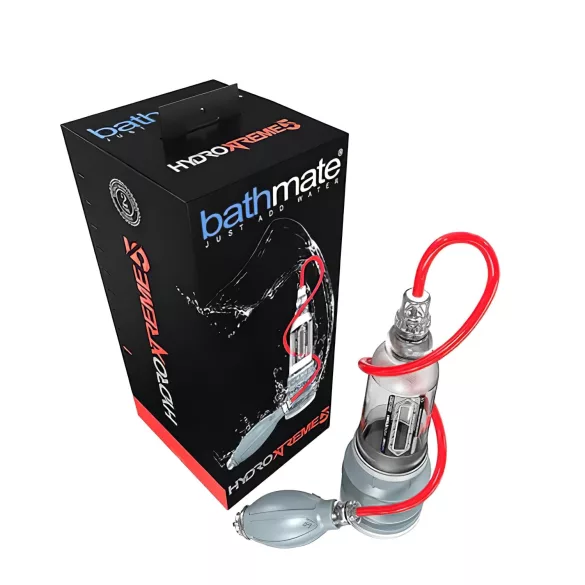 BathMate Xtreme Hydromax 5 - set pumpica za penis (providna)
