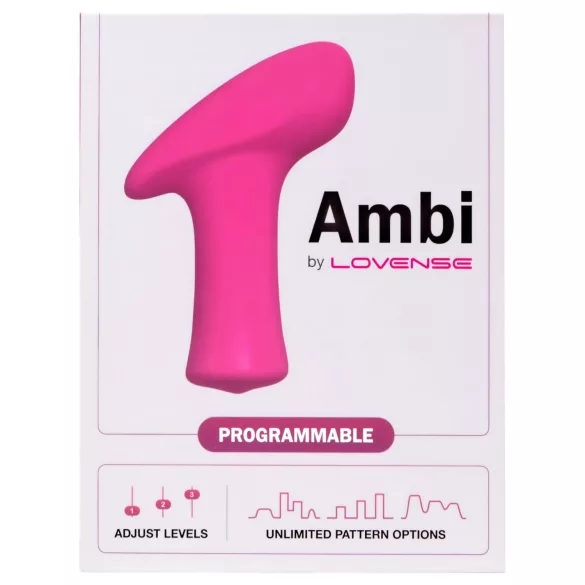 LOVENSE Ambi - pametan, dvomotorni klitoralni vibrator (roze)