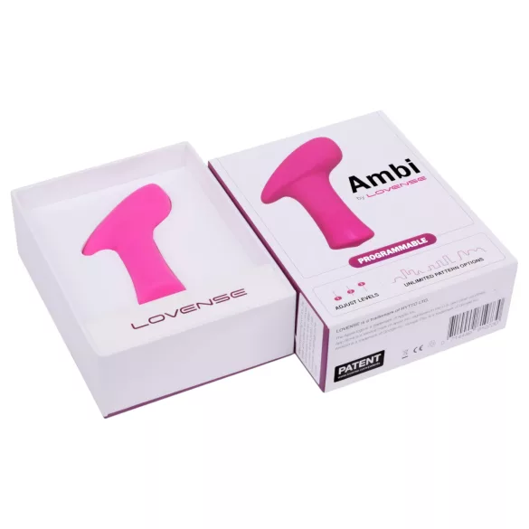 LOVENSE Ambi - pametan, dvomotorni klitoralni vibrator (roze)