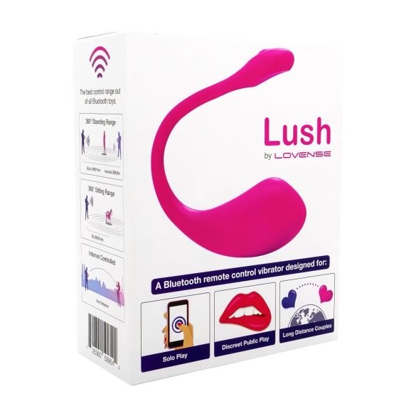 LOVENSE Lush 2 - pametno vibro jaje (roze)