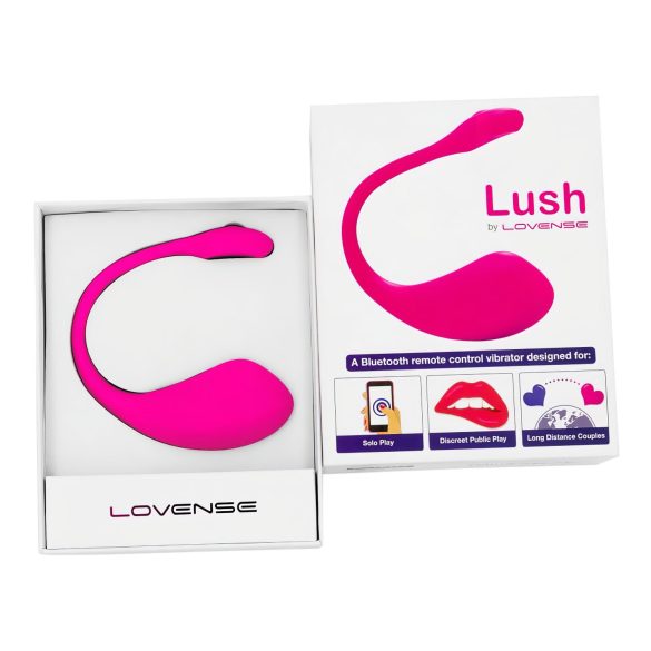 LOVENSE Lush 2 - pametno vibro jaje (roze)
