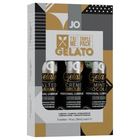 JO System Gelato - set aroma lubrikanta (3x30ml)
