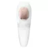 Satisfyer Pro 4 Couples - akumulatorski vazdušni vibrator za parove (beli)
