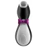 Satisfyer Penguin - punjač, vodootporni klitoralni stimulator (crno-beli)