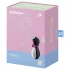Satisfyer Penguin - punjač, vodootporni klitoralni stimulator (crno-beli)