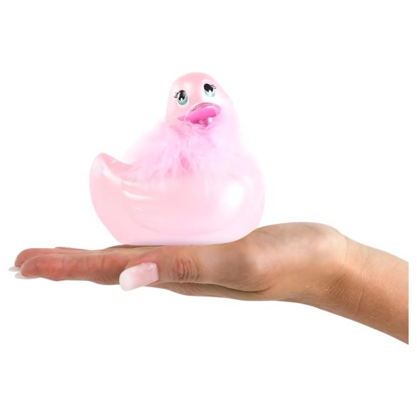 My Duckie Paris 2.0 - vodootporni patkasti klitoralni vibrator (roze)
