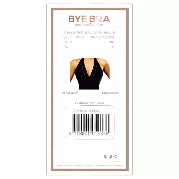 Bye Bra - dvostrana traka za garderobu (20 komada)