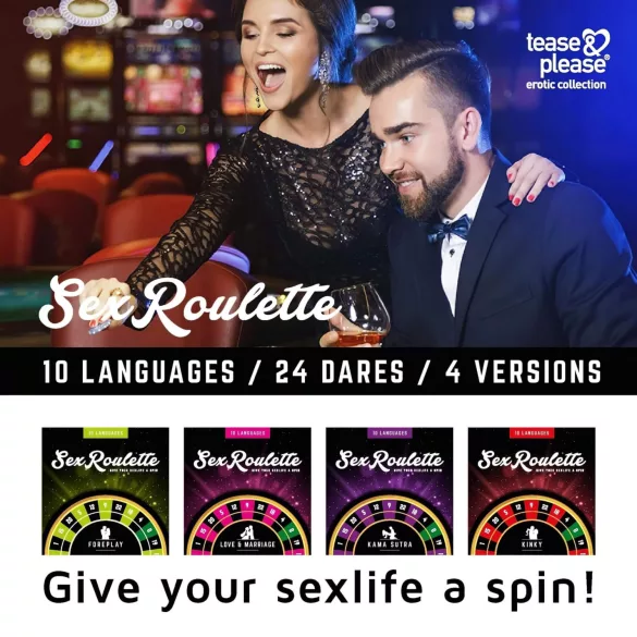 tease & please - Sex Roulette Foreplay - рулет друштвена игра за парове
