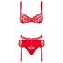 / Obsessive Heartina - donji veš set (crvena)