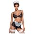 Obsessive Maidme - set kostima sobarice (6 delova) - L/XL