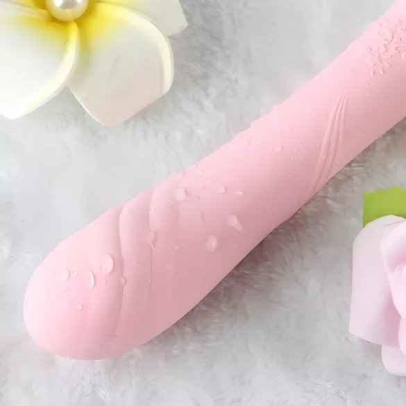 ZALO Courage - luksuzni G-tačka vibrator s grejanjem (roze)