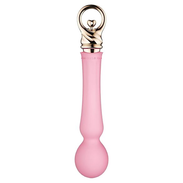 ZALO Confidence - akumulatorski luksuzni masažer vibrator (pink)