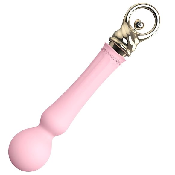ZALO Confidence - akumulatorski luksuzni masažer vibrator (pink)