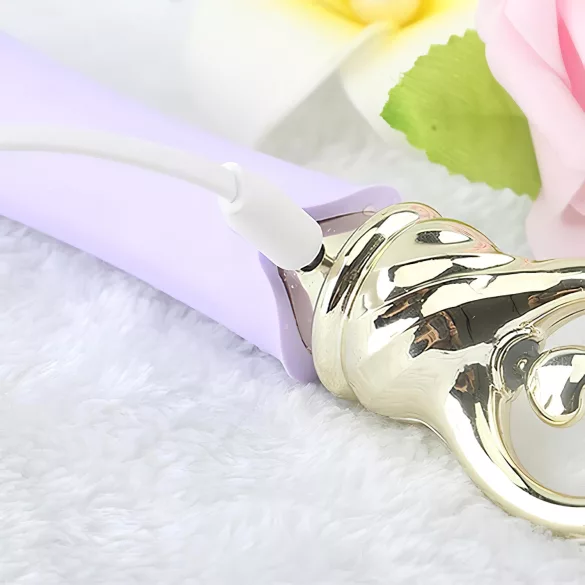 ZALO Confidence - punjiva luksuzna masažna vibracija (ljubičasta)