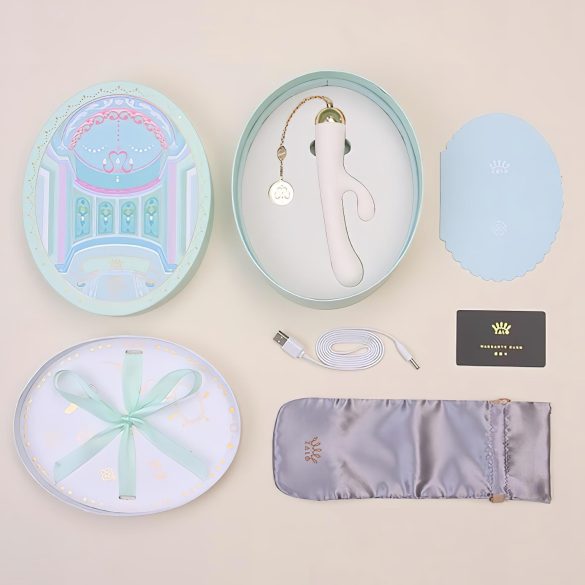 ZALO Ichigo Rabbit - pametni luksuzni vibrator (bela)