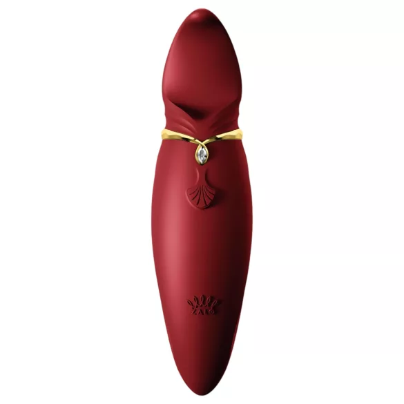 ZALO Hero - bežični, vodootporni vibrator za klitoris (crveni)