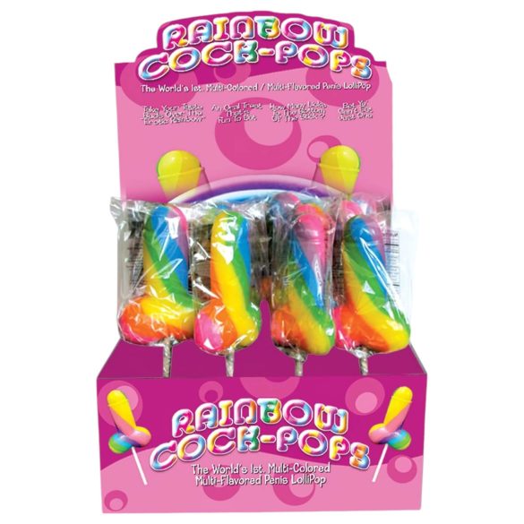 Šarena Lollipops - lizalica u obliku penisa (85g) - voćni ukus