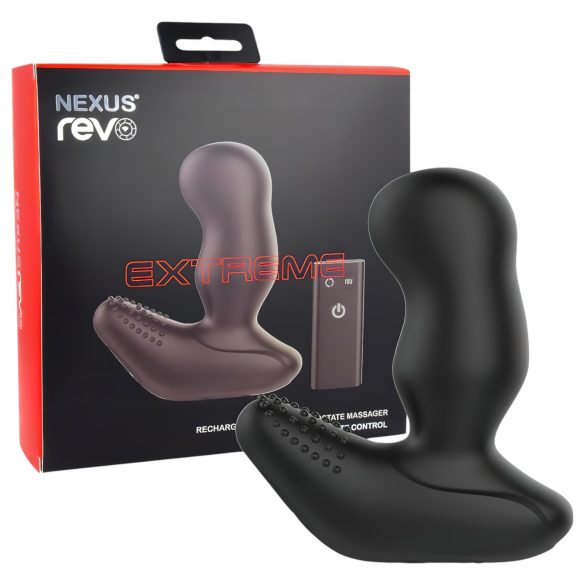 Nexus Revo Extreme - bežični rotirajući prostate vibrator (crni)