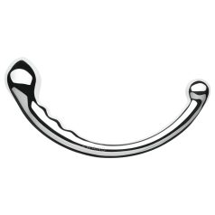 Le Wand - Dvosmerni dildo od nerđajućeg čelika (srebrni)