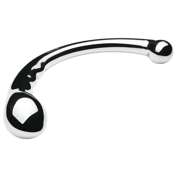 Le Wand - Dvosmerni dildo od nerđajućeg čelika (srebrni)