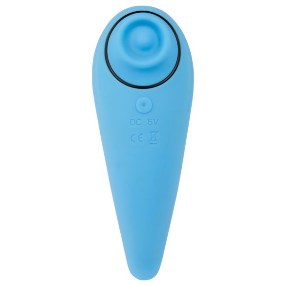 FEELZTOYS Femmegasm - punjivi 2u1 klitoralni vibrator (plavi)