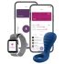 OHMIBOD Bluemotion Nex 3 - pametni, vibrirajući prsten za penis (plavi)