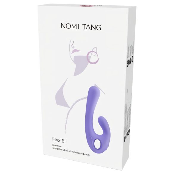 Nomi Tang Flex Bi - Punjiva Vibrator sa Klitoralnim Krakom (Ljubičasta)