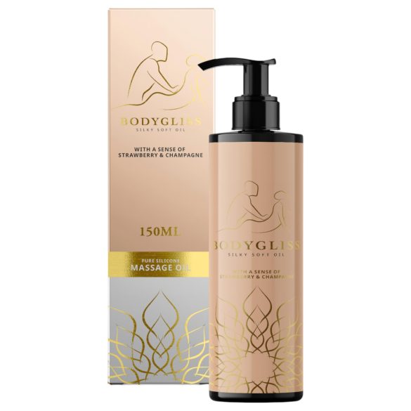 Bodygliss masažno ulje i lubrikant - jagoda (150ml)