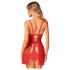 Obsessive Claussica - babydol i tanga (crvena) - XL/XXL